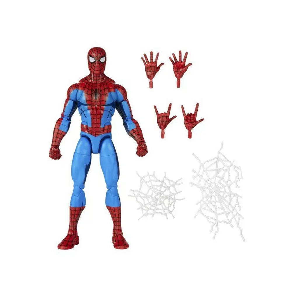 KO ML Legends Classic Spider Web Spiderman Action Figures Toy 6 Inch