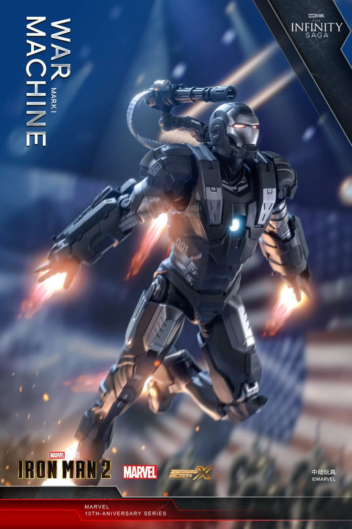 ZD Original Iron Man MK30 Blue Steel 1/10 Iron Patriot MK3 Marvel