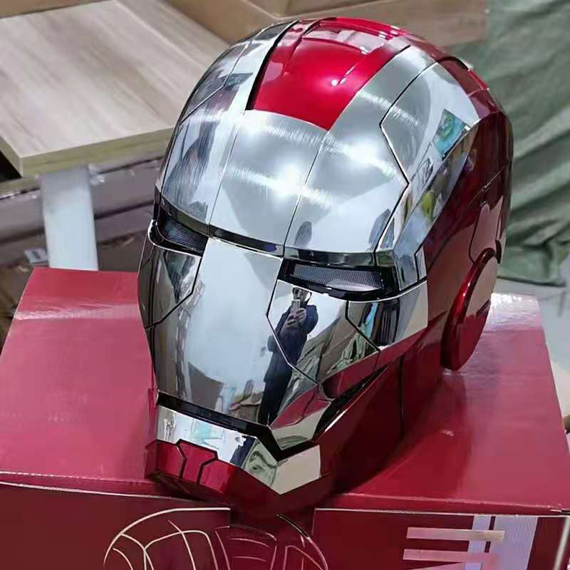 Iron Man Helmet Remote & Voice Control Electric Iron Man Helmet